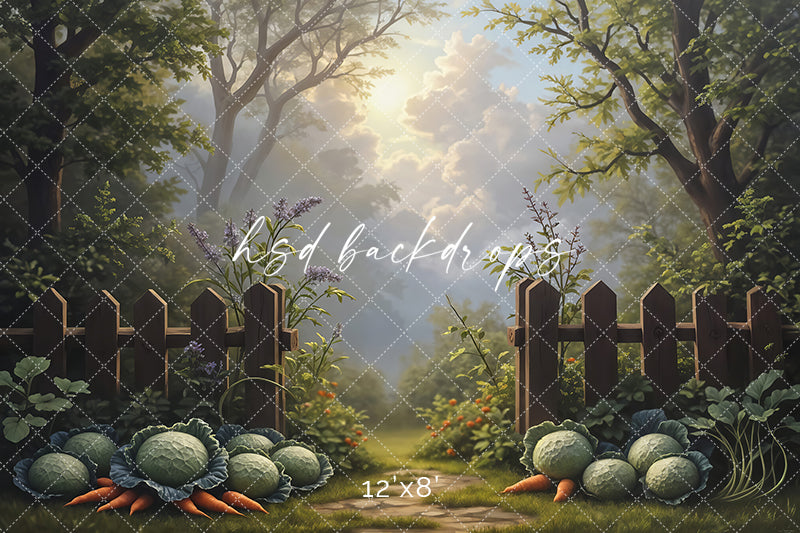 Spring Cabbage Patch - HSD Photography Backdrops