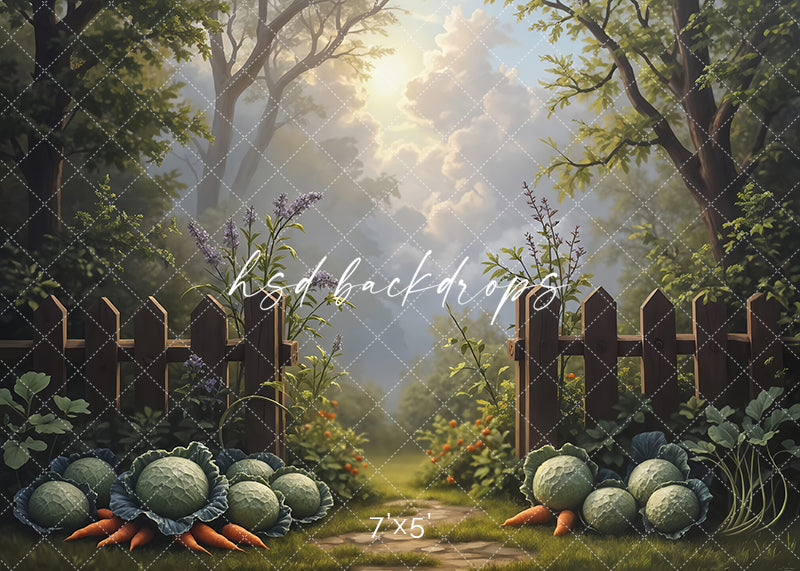 Spring Cabbage Patch - HSD Photography Backdrops