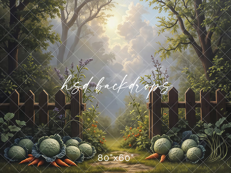 Spring Cabbage Patch - HSD Photography Backdrops