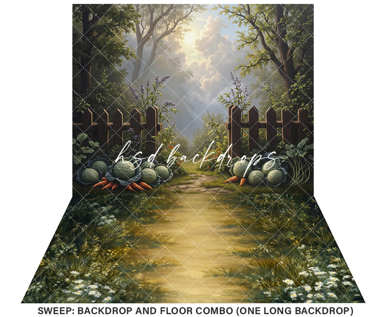 Spring Cabbage Patch - HSD Photography Backdrops