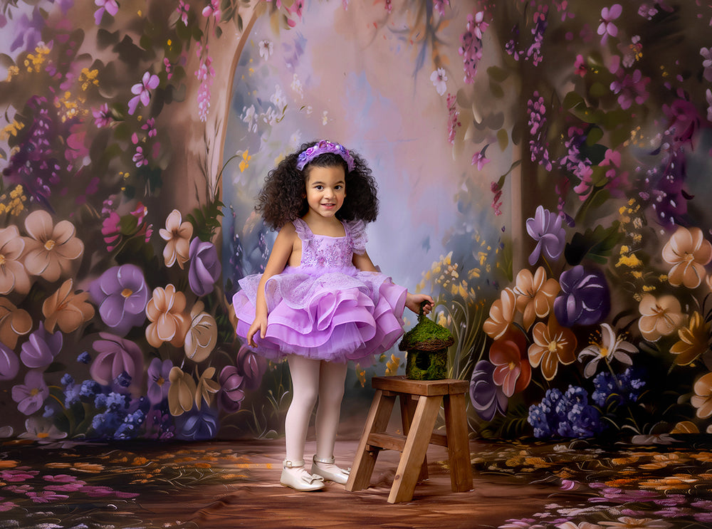 Blooming Spring Arch - HSD Photography Backdrops
