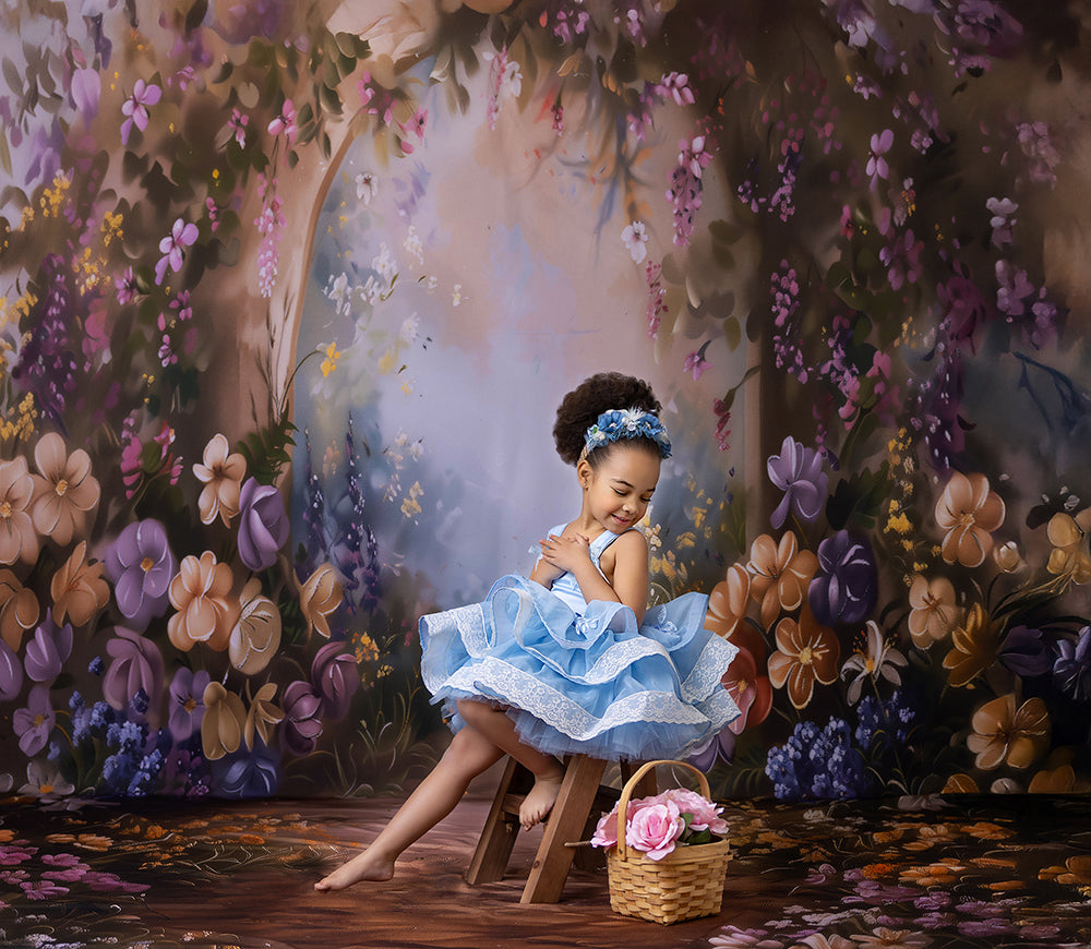 Blooming Spring Arch - HSD Photography Backdrops