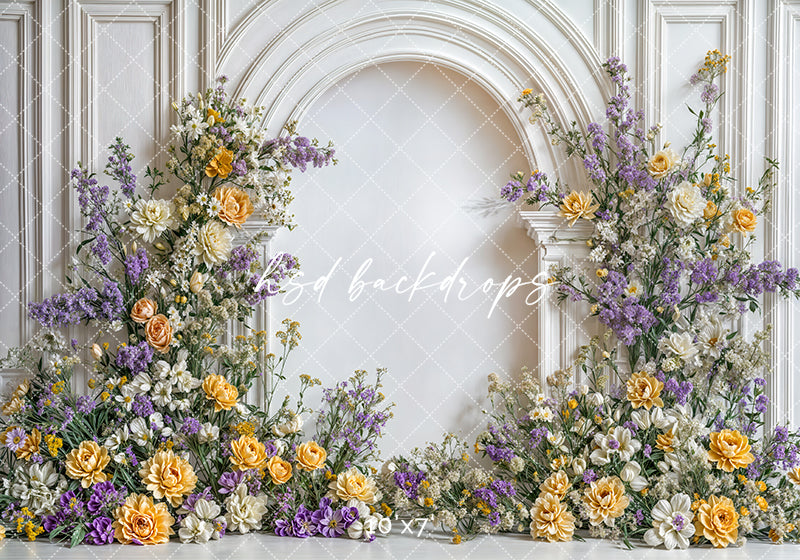 Spring Blossom Arch Wall - HSD Photography Backdrops