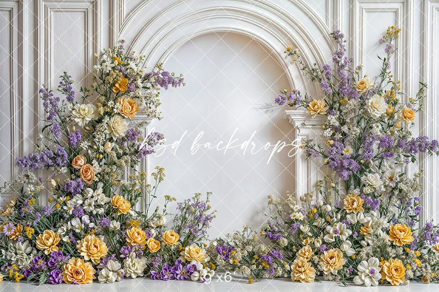 Spring Blossom Arch Wall - HSD Photography Backdrops