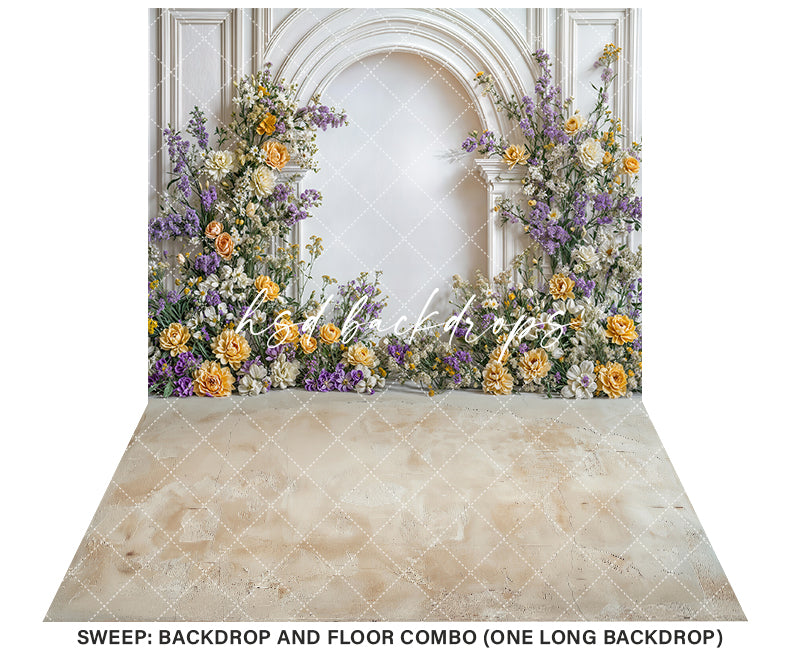 Spring Blossom Arch Wall - HSD Photography Backdrops