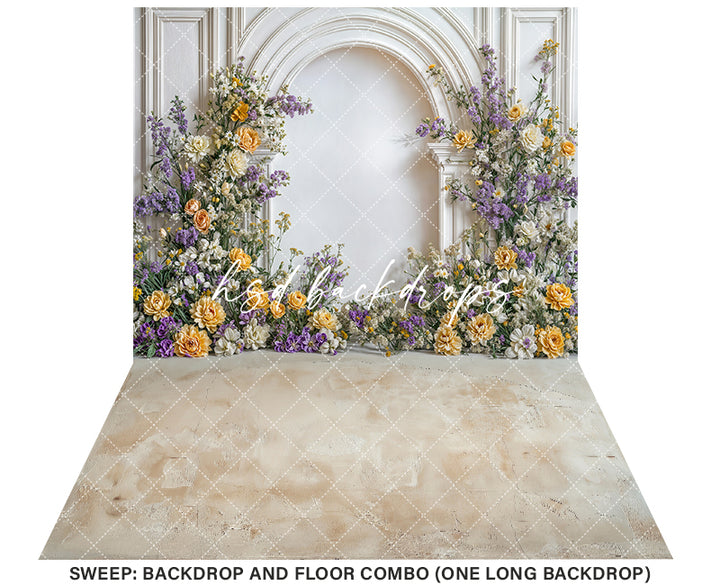 Spring Blossom Arch Wall - HSD Photography Backdrops