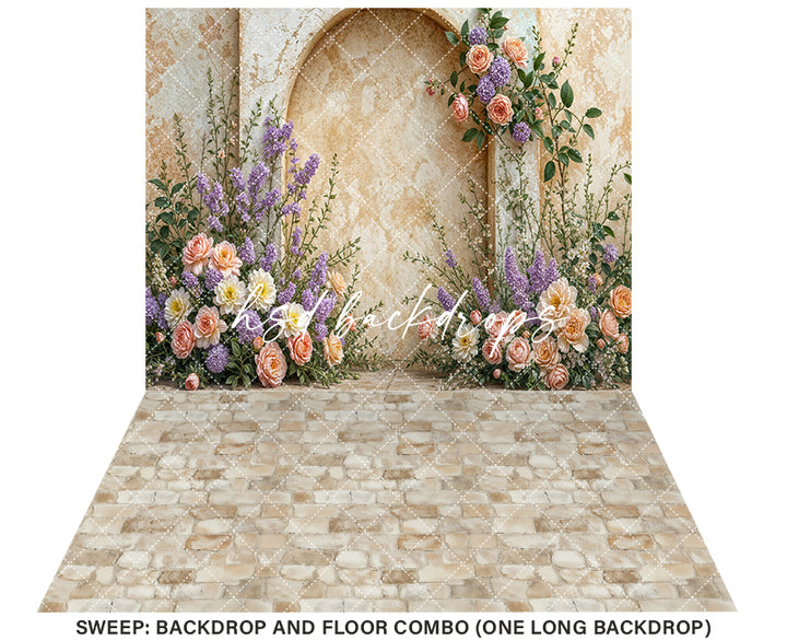 Blooming Arch Wall - HSD Photography Backdrops