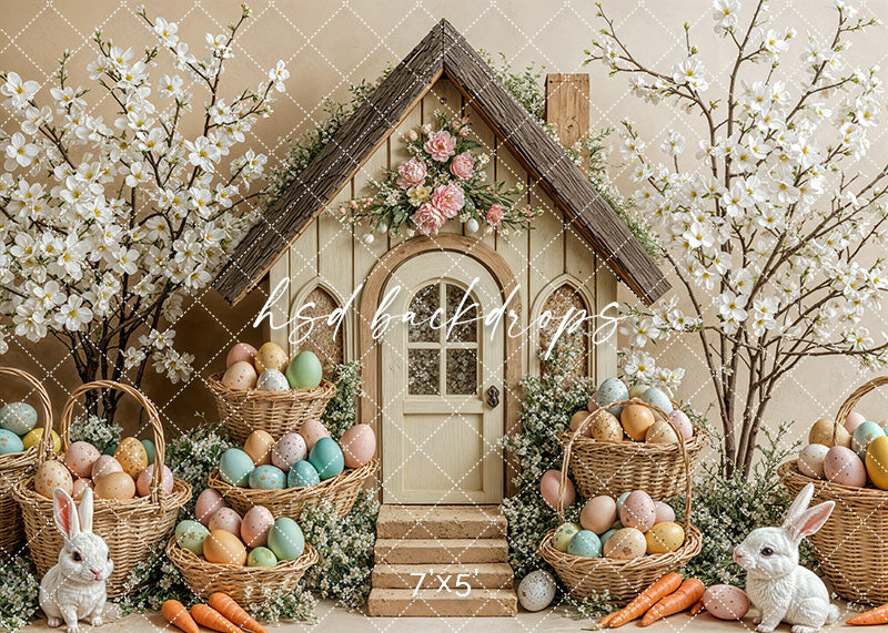 Bunny Hut - HSD Photography Backdrops