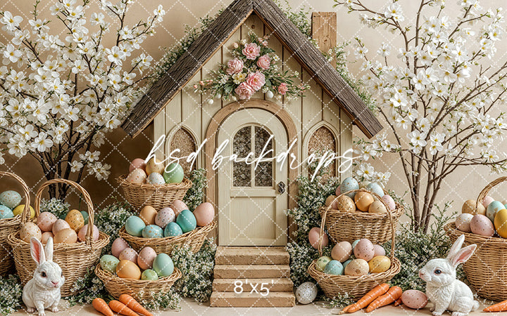 Bunny Hut - HSD Photography Backdrops