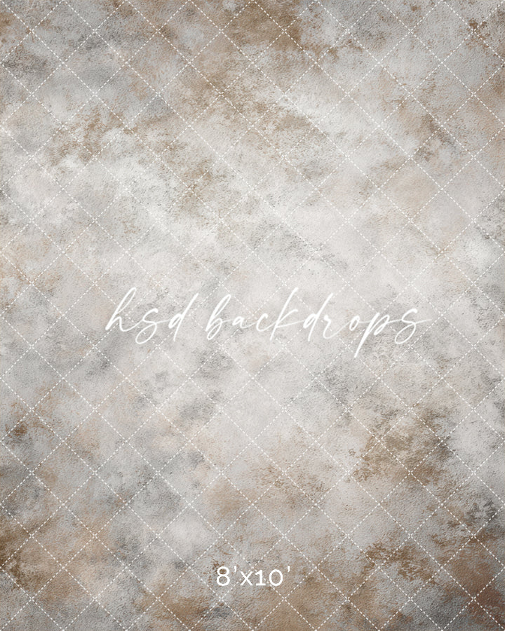 Antique Plaster photography backdrop with soft ivory, taupe, and gray textures.