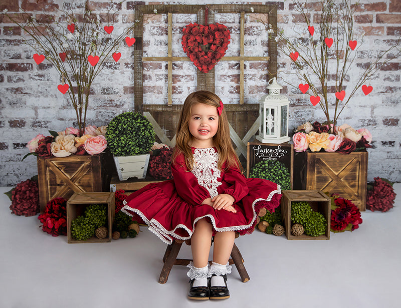 Queen of Hearts (poly) - HSD Photography Backdrops 