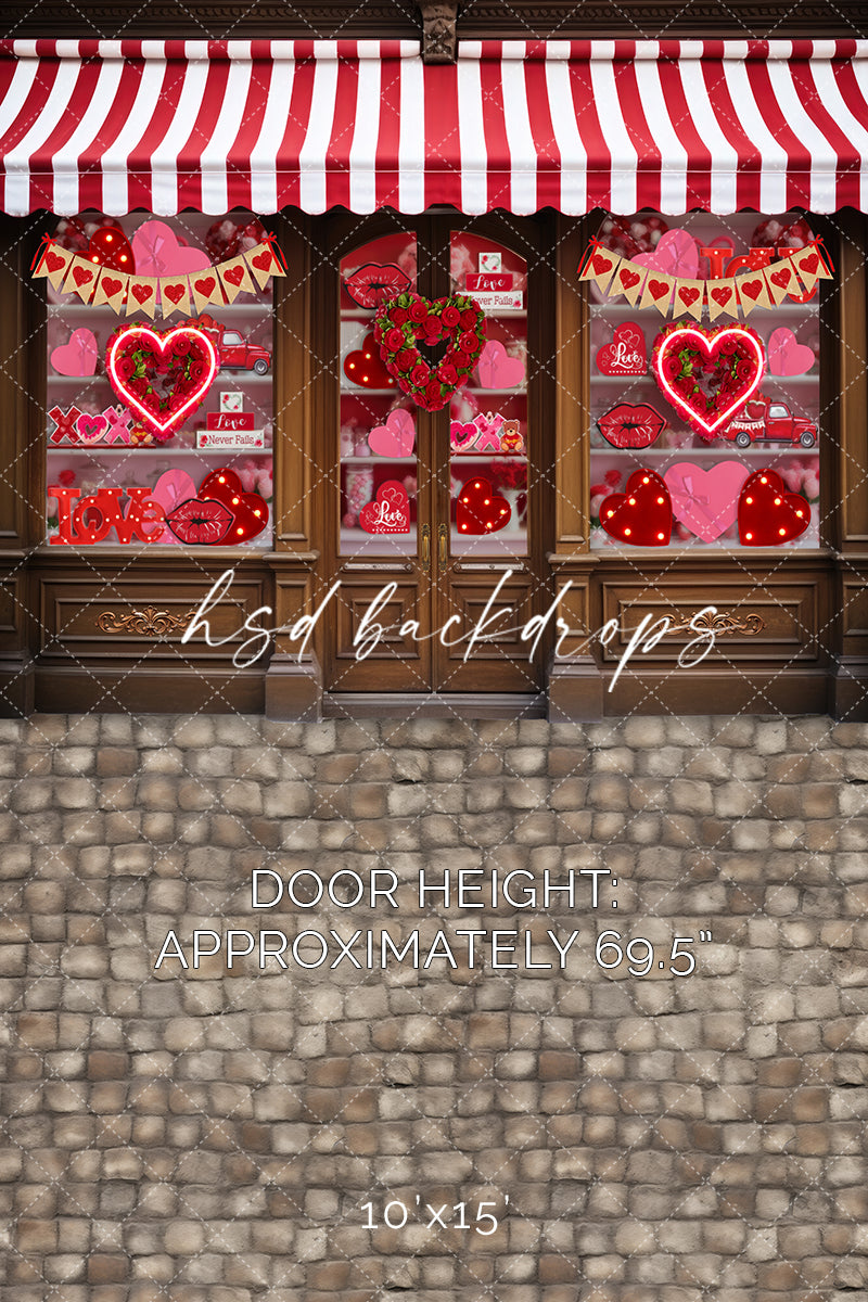 Valentine's Day Shoppe (sweet options) - HSD Photography Backdrops