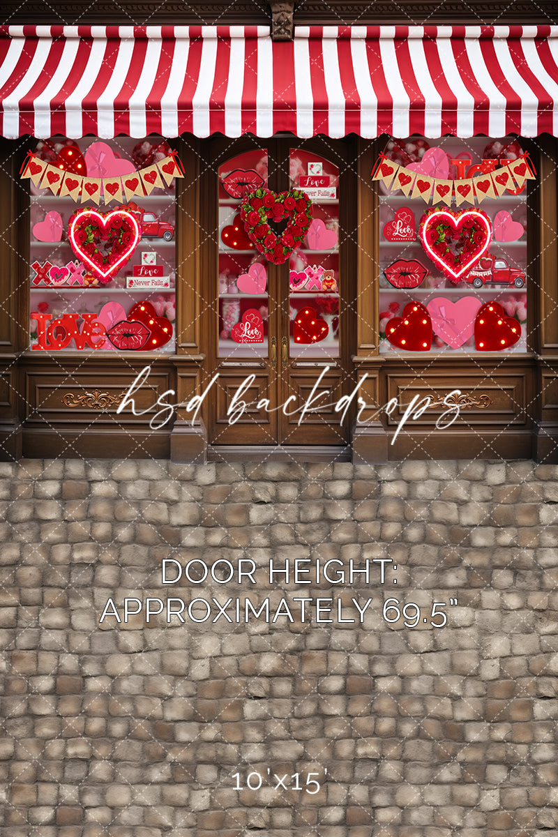 Valentine's Day Shoppe (sweet options) - HSD Photography Backdrops 