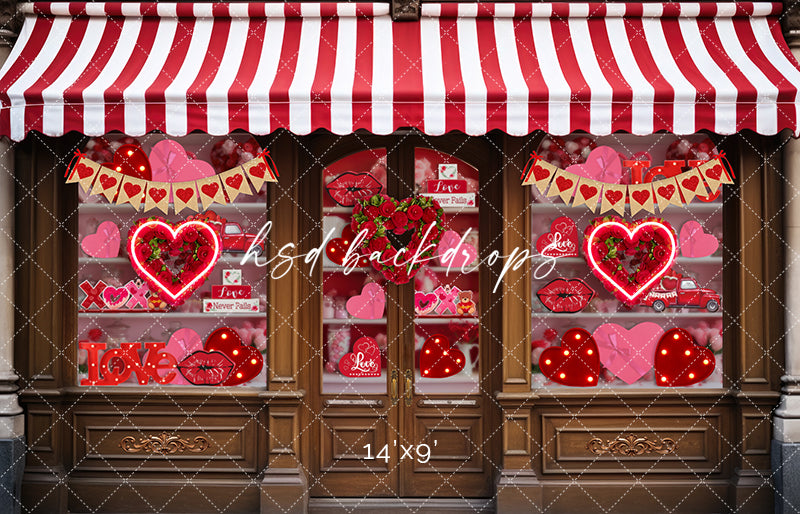 Valentine's Day Shoppe - HSD Photography Backdrops