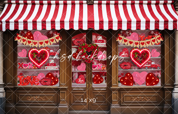 Valentine's Day Shoppe - HSD Photography Backdrops