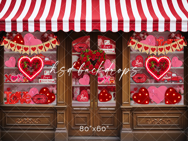 Valentine's Day Shoppe - HSD Photography Backdrops