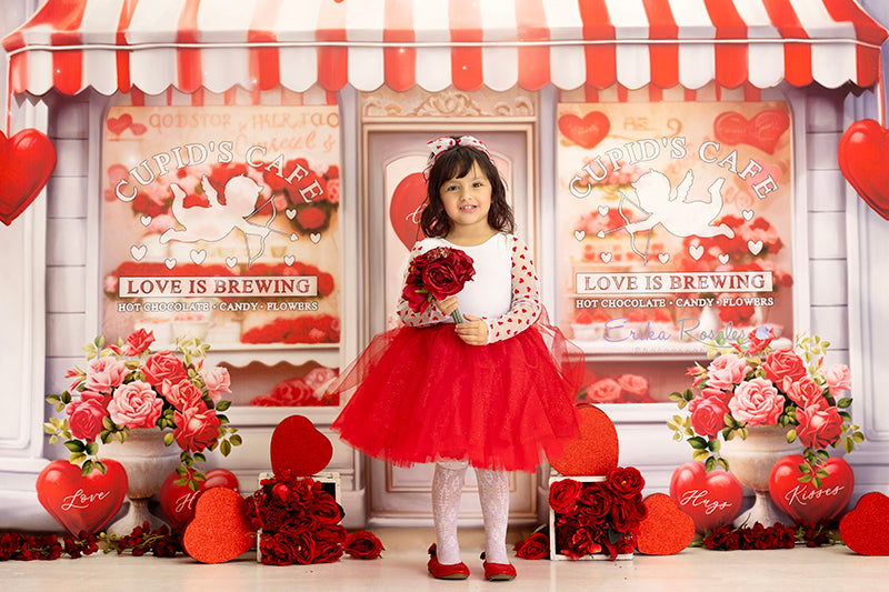 Cupid's Cafe - HSD Photography Backdrops