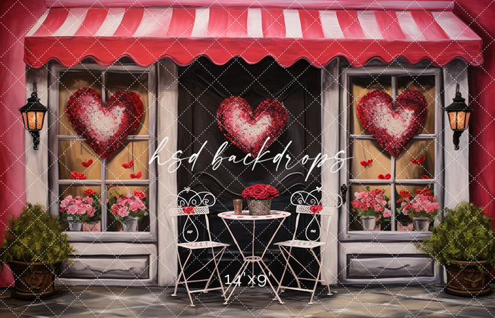 Sweetheart Cafe - HSD Photography Backdrops