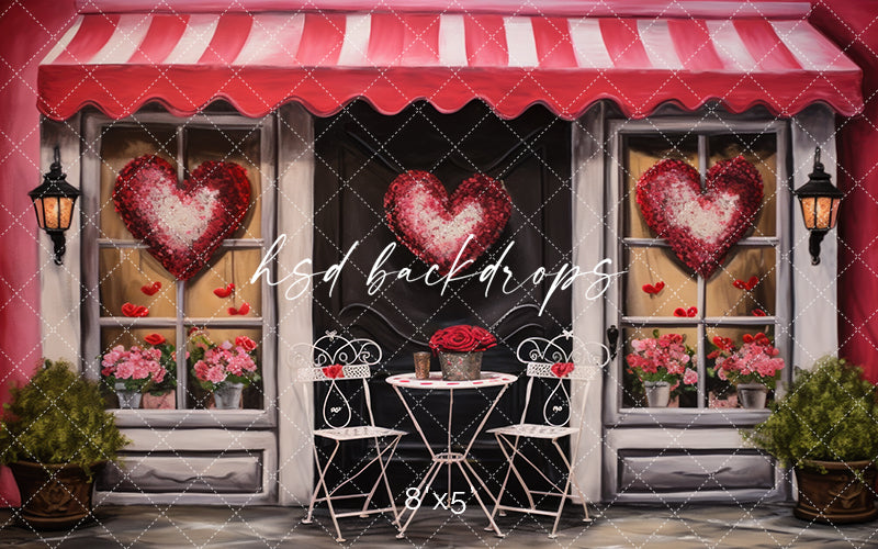 Sweetheart Cafe - Black Friday Steal - HSD Photography Backdrops