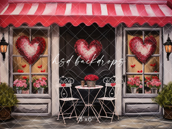 Sweetheart Cafe - HSD Photography Backdrops