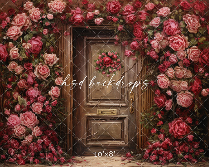 Surrounded by Roses - HSD Photography Backdrops