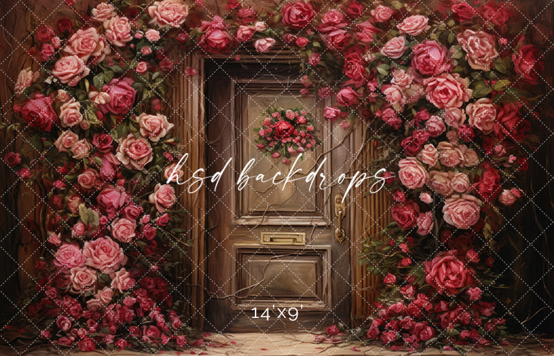 Surrounded by Roses - HSD Photography Backdrops