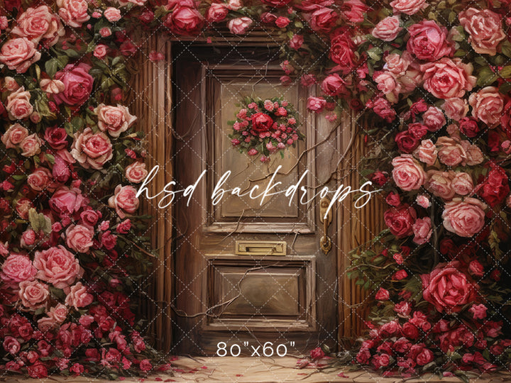 Surrounded by Roses - HSD Photography Backdrops