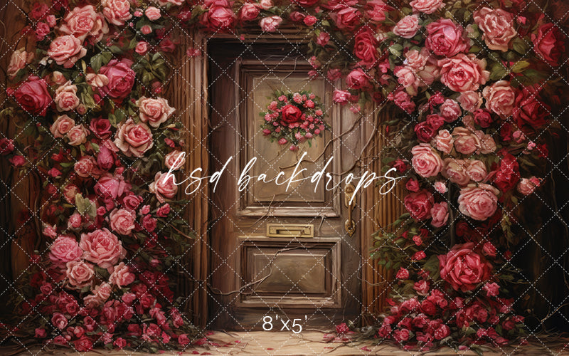 Surrounded by Roses - HSD Photography Backdrops