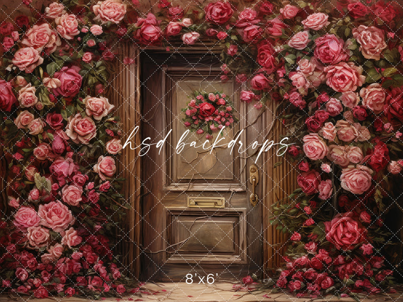 Surrounded by Roses - HSD Photography Backdrops