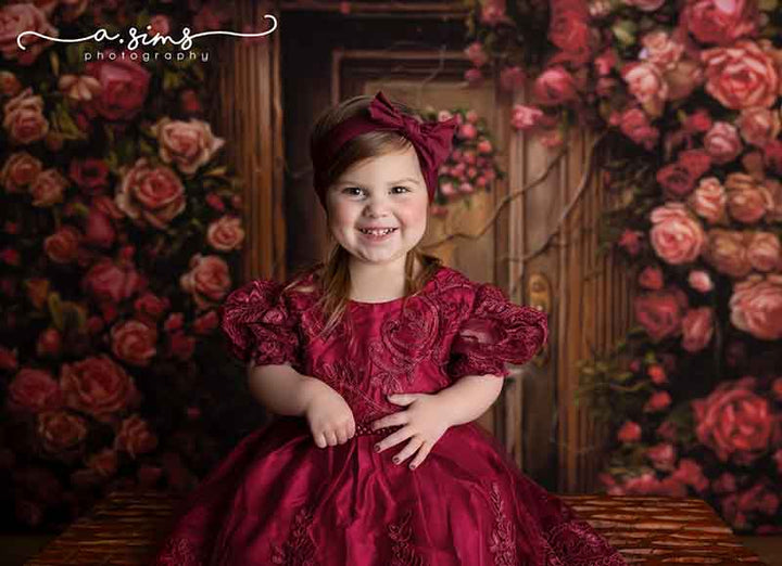 Surrounded by Roses - HSD Photography Backdrops