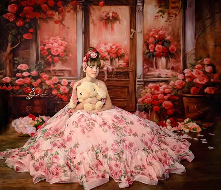 Nostalgic Flower Shop (sweep options) - HSD Photography Backdrops