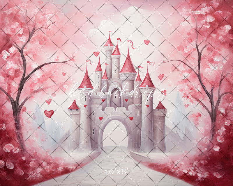 Queen of Hearts Castle - HSD Photography Backdrops
