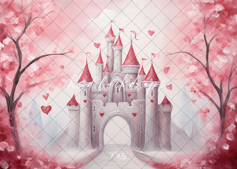 Queen of Hearts Castle - HSD Photography Backdrops