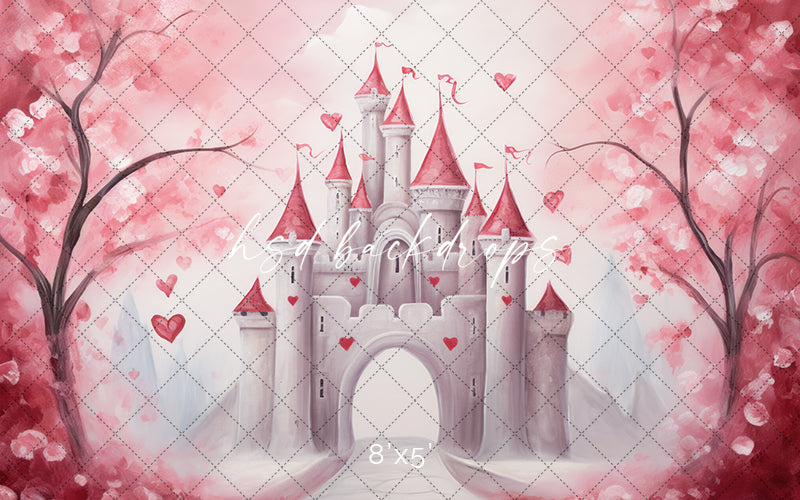 Queen of Hearts Castle - HSD Photography Backdrops