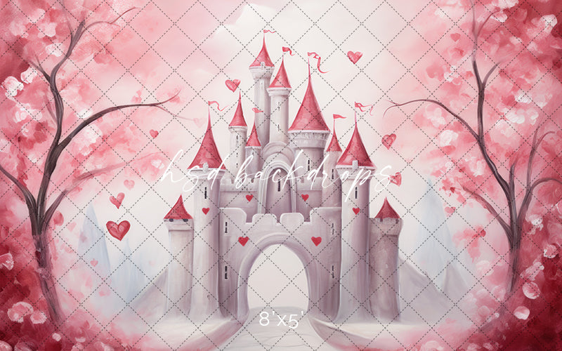 Queen of Hearts Castle - HSD Photography Backdrops 
