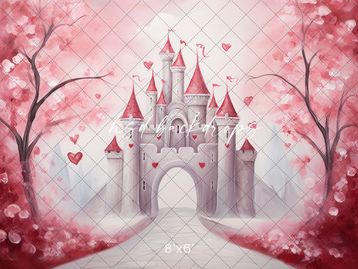 Queen of Hearts Castle - HSD Photography Backdrops