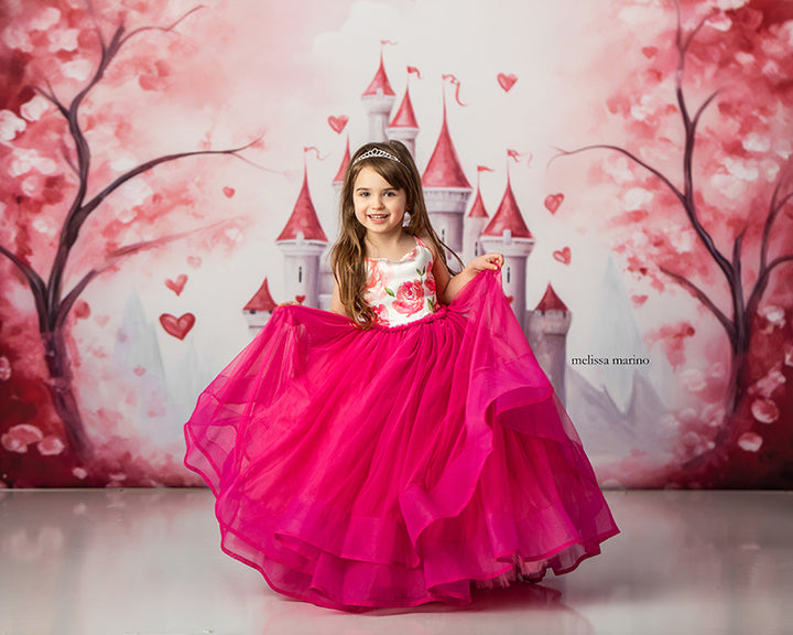 Queen of Hearts Castle - HSD Photography Backdrops