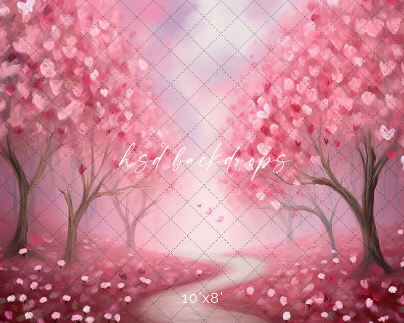 Lovey Dovey Lane - HSD Photography Backdrops