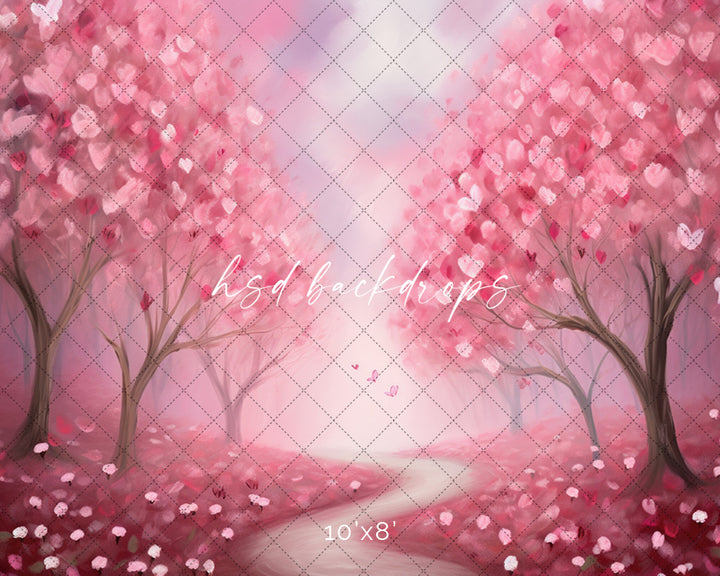 Lovey Dovey Lane - HSD Photography Backdrops