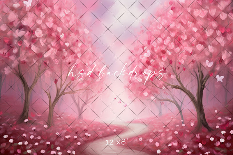 Lovey Dovey Lane - HSD Photography Backdrops