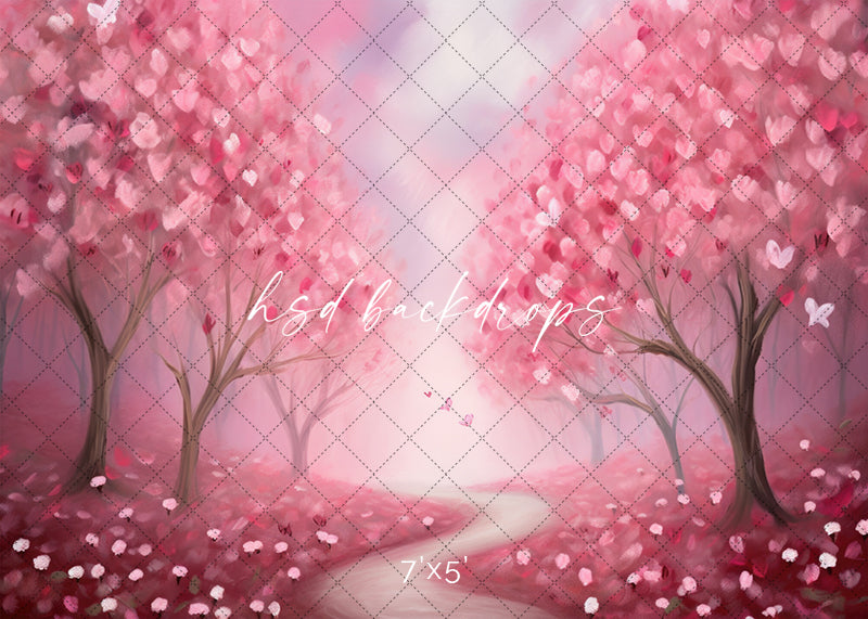 Lovey Dovey Lane - HSD Photography Backdrops
