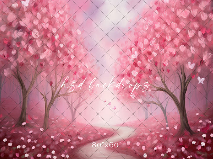 Lovey Dovey Lane - HSD Photography Backdrops
