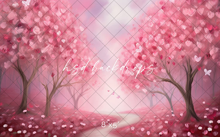 Lovey Dovey Lane - HSD Photography Backdrops