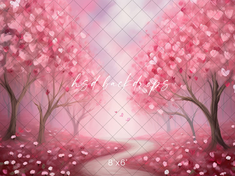 Lovey Dovey Lane - HSD Photography Backdrops
