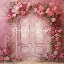 Pretty Pink Door - HSD Photography Backdrops