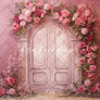 Pretty Pink Door - HSD Photography Backdrops