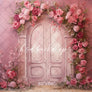 Pretty Pink Door - HSD Photography Backdrops