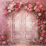 Pretty Pink Door - HSD Photography Backdrops