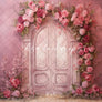 Pretty Pink Door - HSD Photography Backdrops