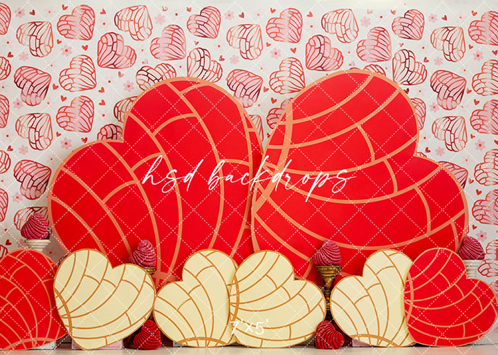Heart Conchas - HSD Photography Backdrops